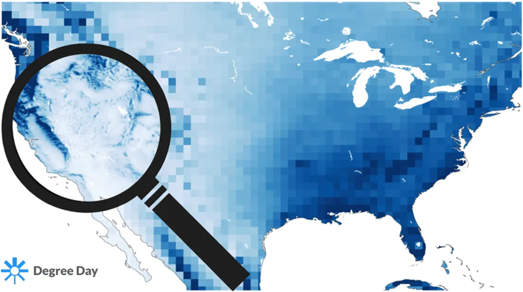 RCM acting as a magnifying glass over a global climate model domain